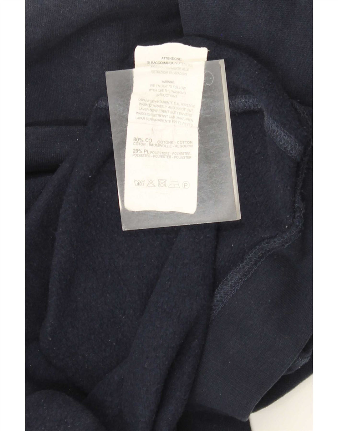 Мужской свитшот с рисунком Carrera 2XL, темно-синий, хлопок