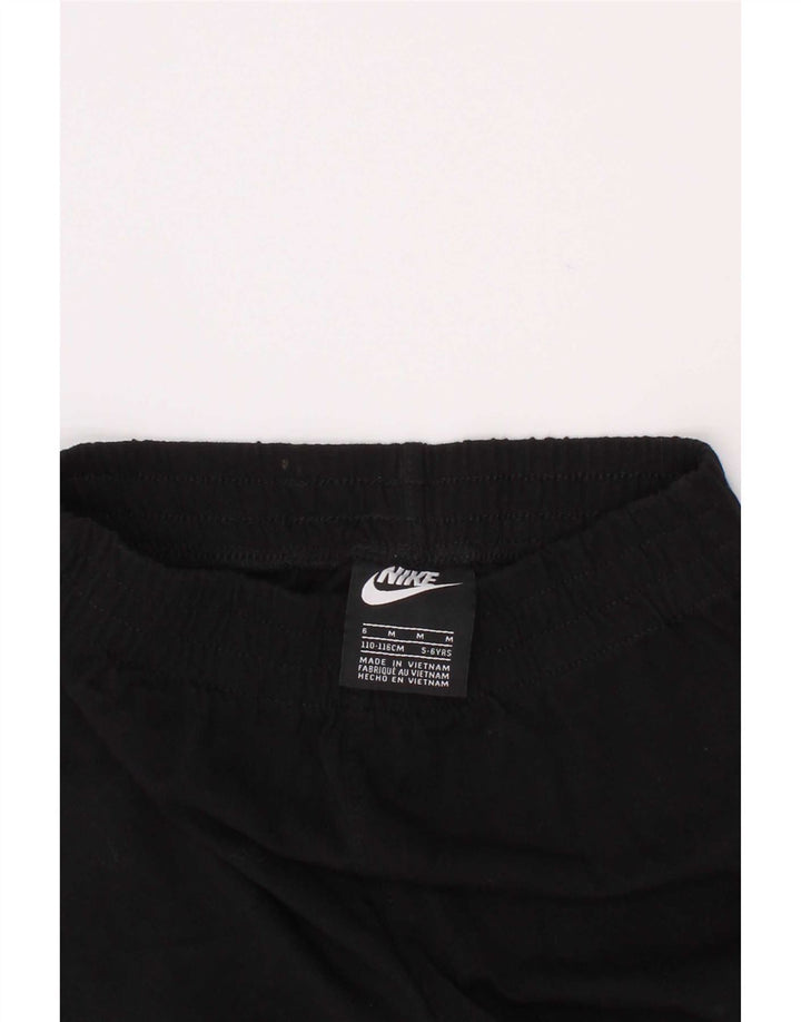 Спортивные шорты Nike для мальчиков 5–6 лет, средние черные, хлопковые