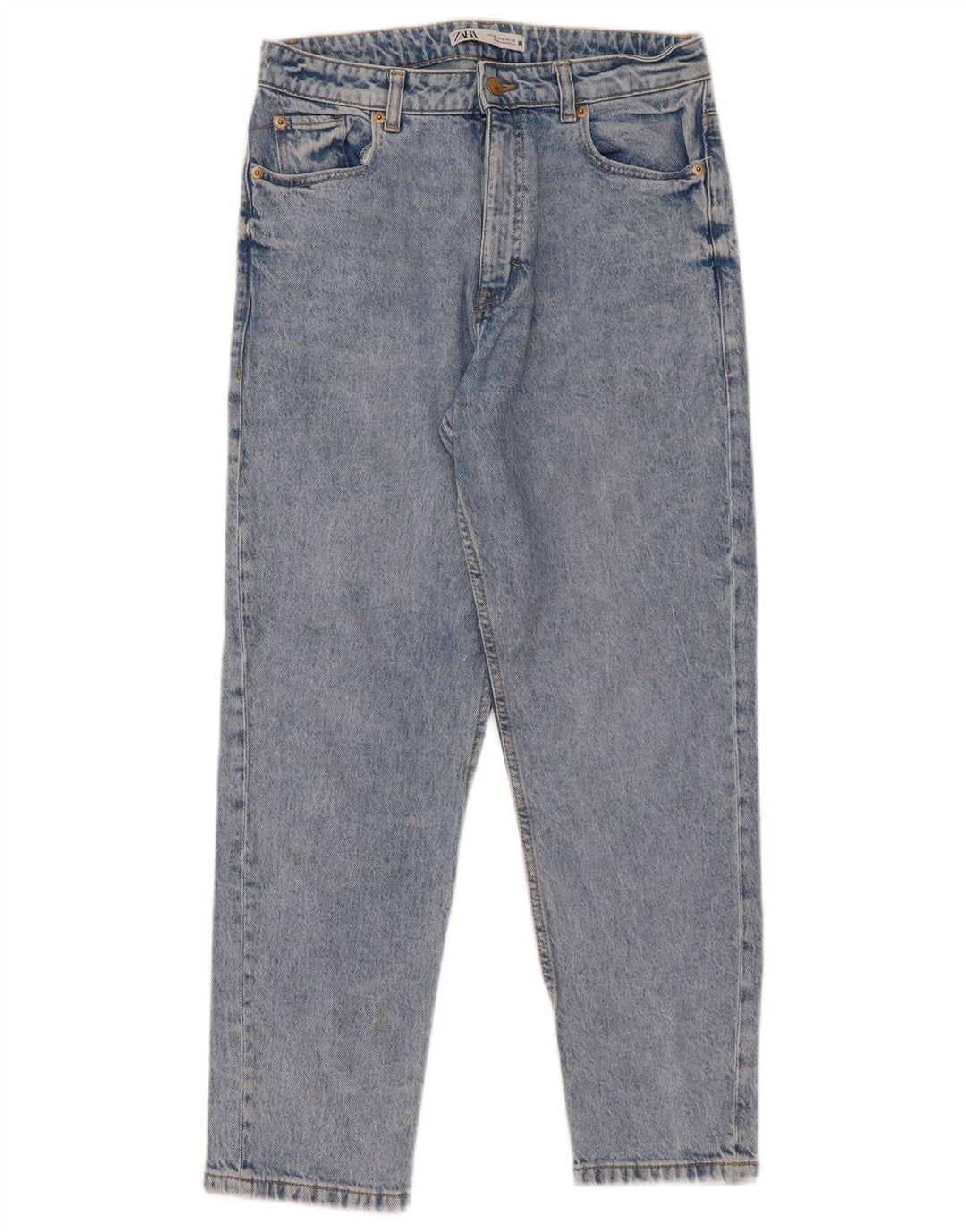 Женские узкие джинсы Zara EU 40 Medium W30 L27 Синие, хлопок