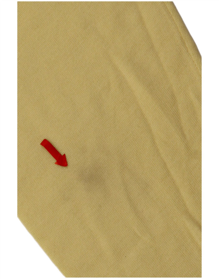 Мужской джемпер с v-образным вырезом Erin, большой желтый свитер из натуральной шерсти