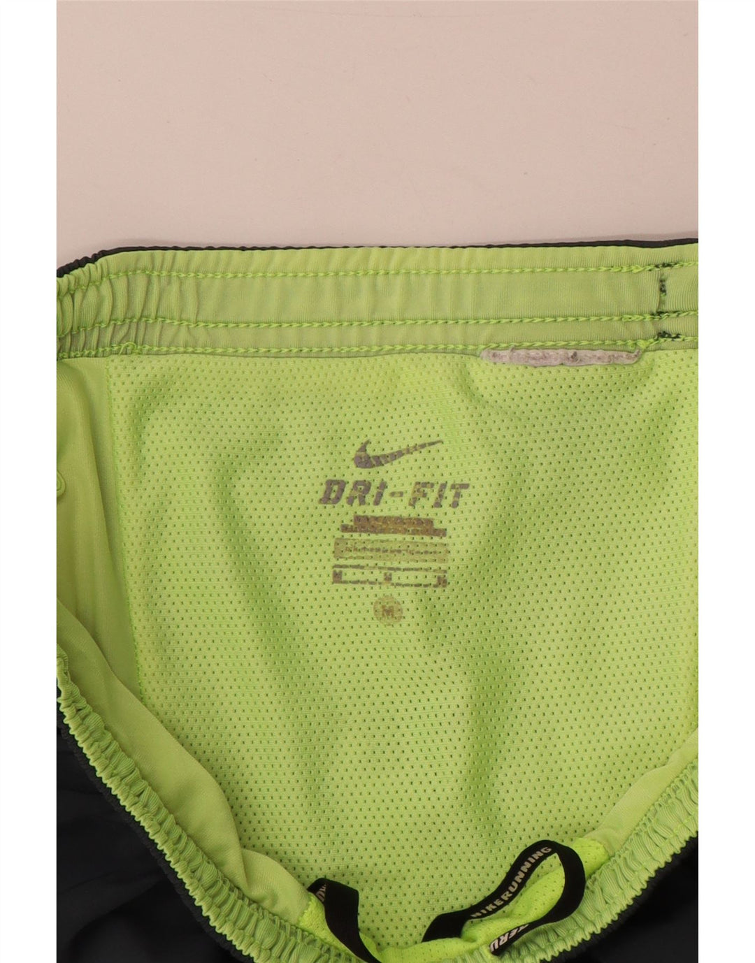 Мужские спортивные шорты Nike Dri Fit среднего серого цвета с цветными блоками
