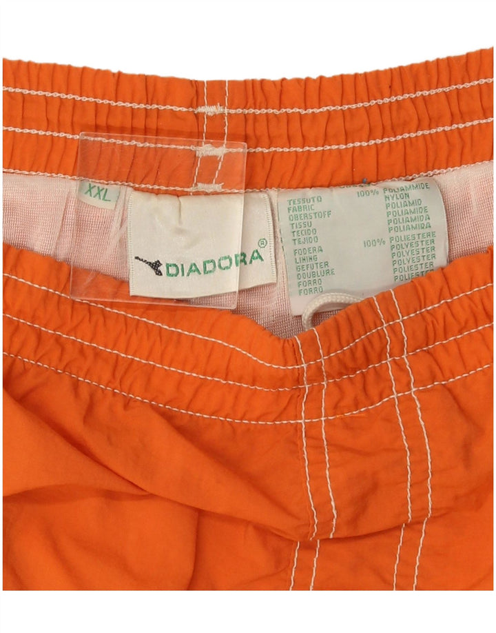 Мужские шорты для плавания Diadora 2XL оранжевый полиамид