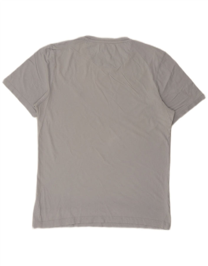 Мужская футболка LYLE & SCOTT Top среднего серого цвета
