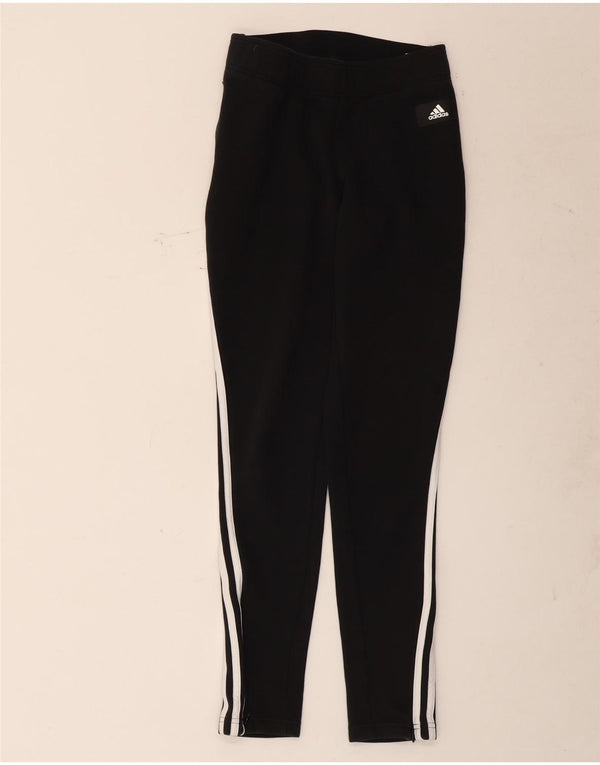 Женские спортивные брюки Adidas UK 4/6 XS, черный хлопок