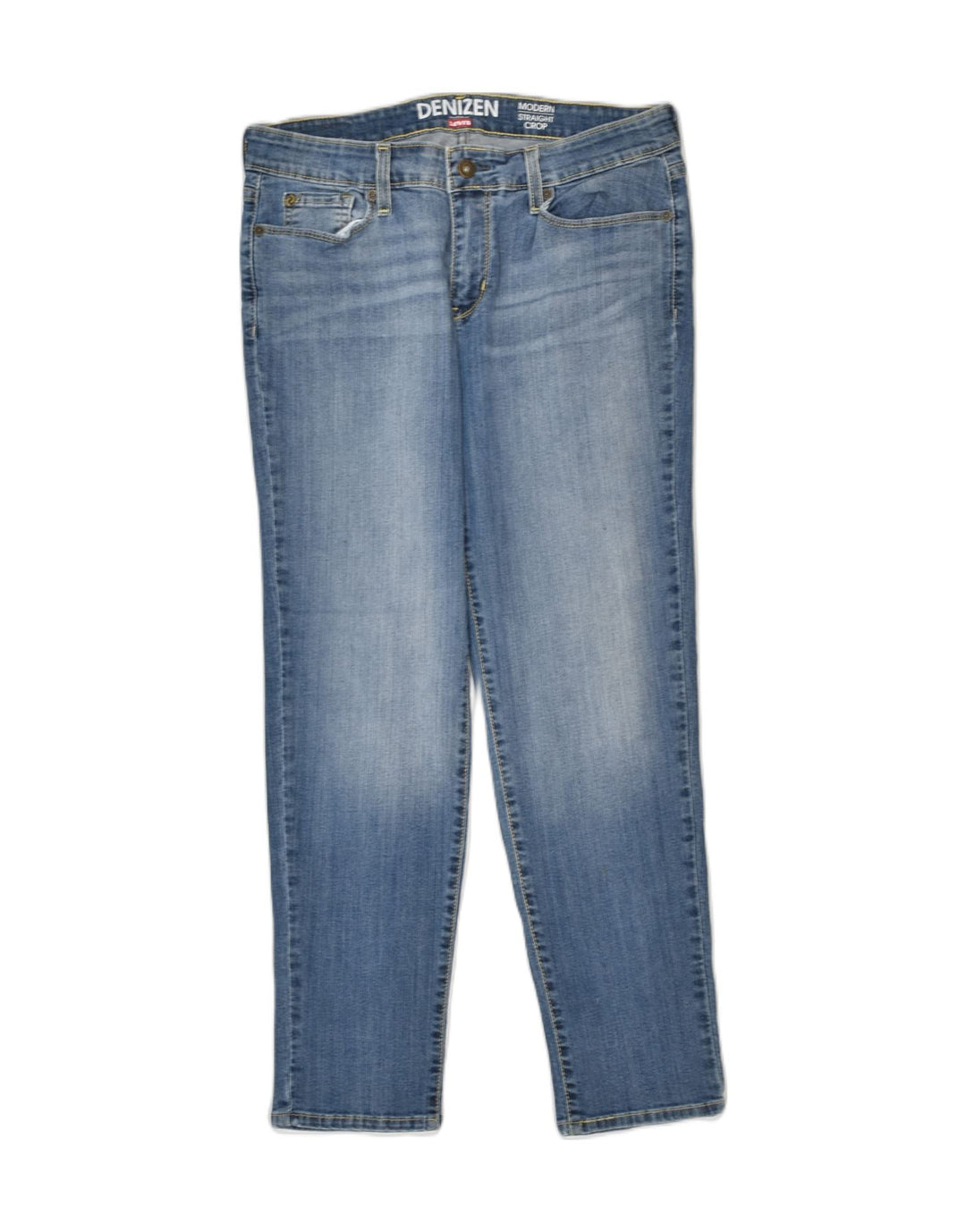 LEVI'S Womens Denizen Slim Jeans US 8 Medium W32 L28 Blue Cotton | Vintage | Thrift | Second-Hand | Used Clothing | Messina Hembry 