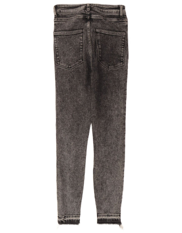 Женские джинсы скинни Zara EU 36 XS W26 L27 Серые