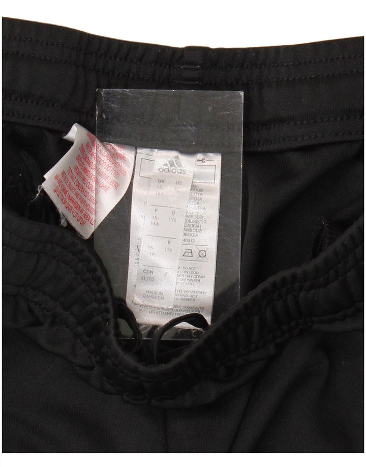 Спортивные брюки ADIDAS Aeroready для мальчиков 15-16 лет, черный полиэстер