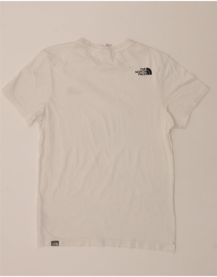 THE NORTH FACE Mens T-Shirt Top Small White Cotton Vintage The North Face and Second-Hand The North Face from Messina Hembry 