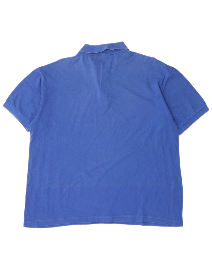 Мужская рубашка поло RIFLE XL, синяя, хлопок