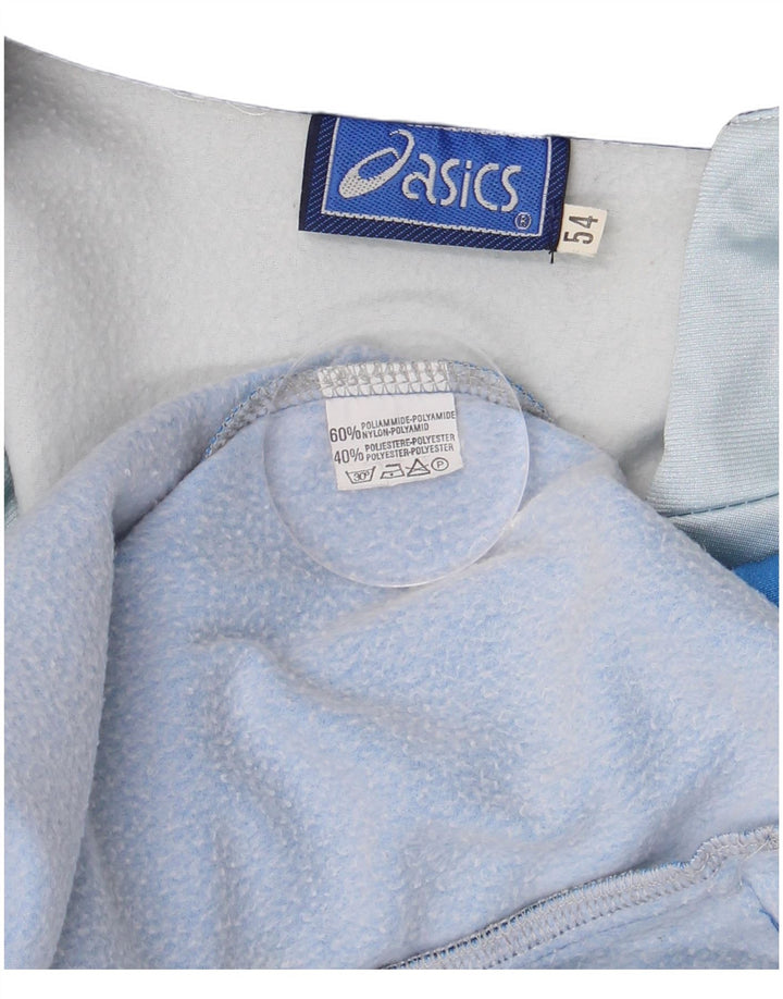 Мужской спортивный костюм ASICS Italia с графическим рисунком IT 54 XL Синий с цветными блоками