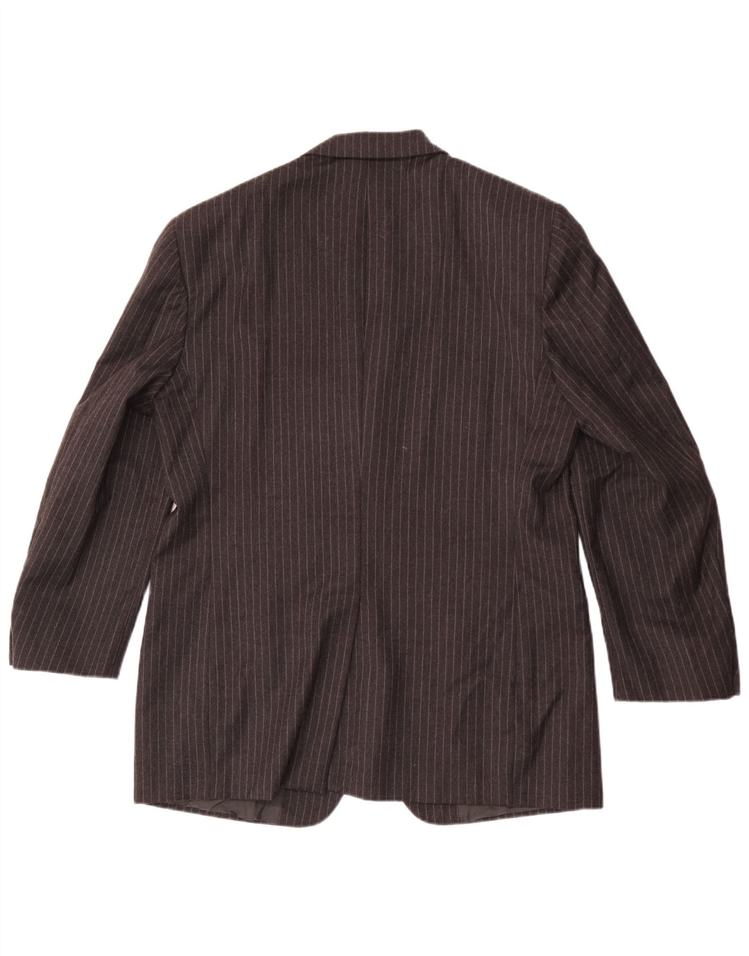 Мужской пиджак Cerruti 1881 на 3 пуговицах IT 52 XL, серая шерсть в полоску