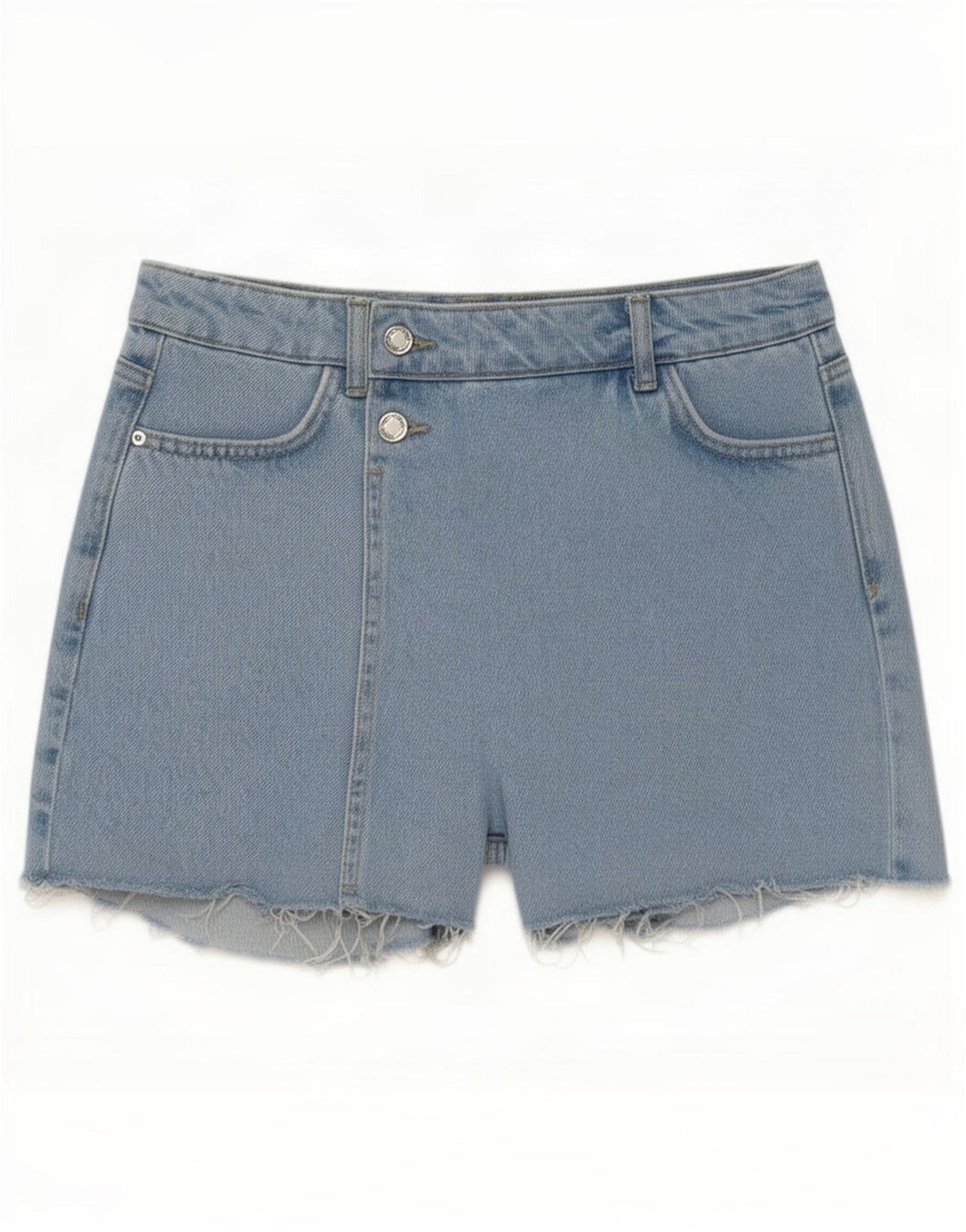 Женские джинсовые шорты Zara, маленькие W26, синие