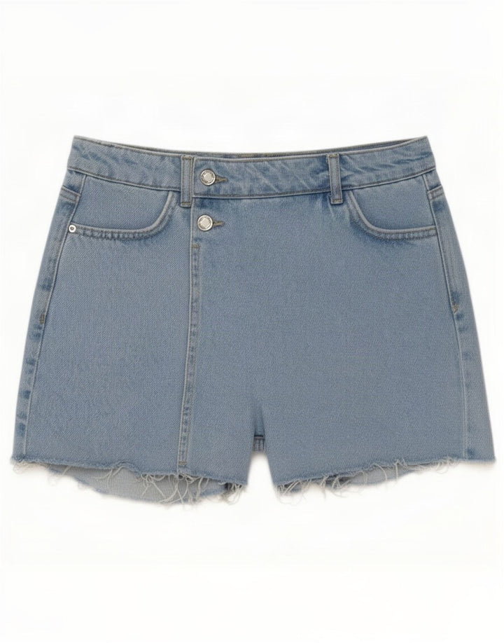 Женские джинсовые шорты Zara, маленькие W26, синие