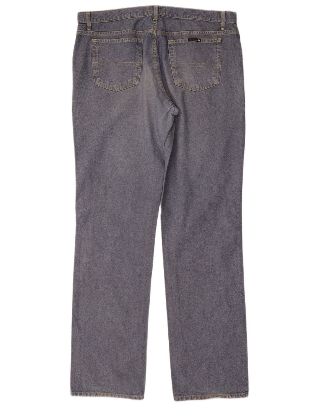 Мужские прямые джинсы Trussardi W38 L36 синие, хлопок