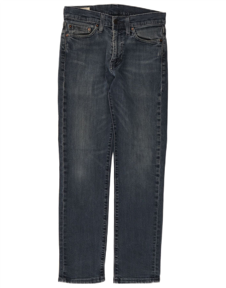 Мужские джинсы Levi's 511 Slim W30 L29 Темно-синие, хлопок
