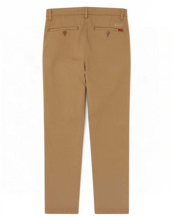 Levi's Mens Standard Tapered Chino Trousers W30 L30 Beige Cotton