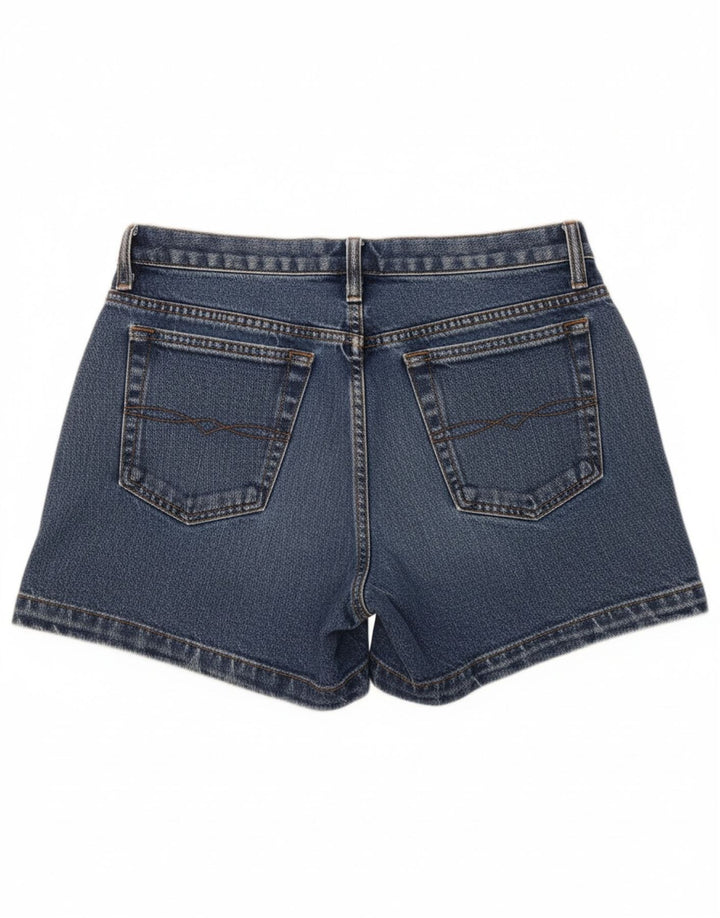 L.E.I Womens Denim Shorts US 9 Medium W30  Blue Cotton