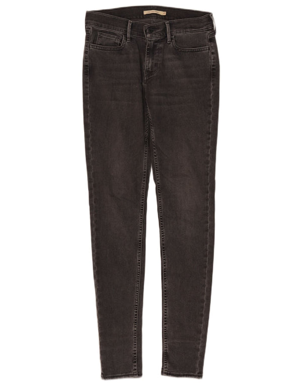 Женские джинсы Levi's 710 Super Skinny W27 L32 Серые хлопковые