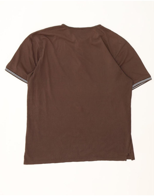 Мужская футболка Champion 2XL в коричневую полоску