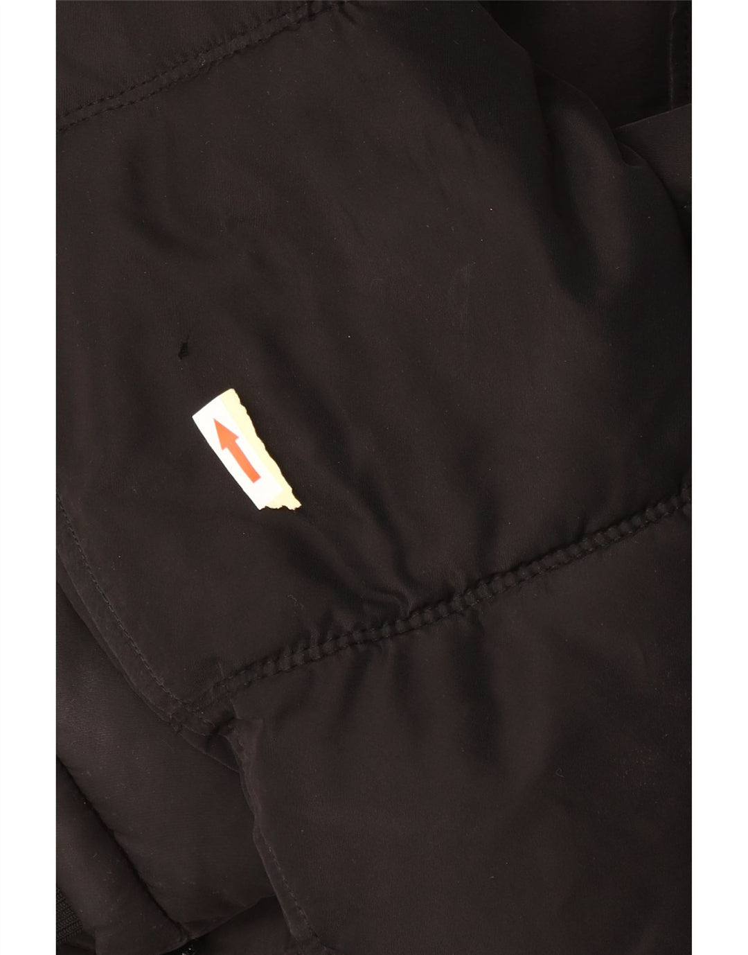 Мужское стеганое пальто с капюшоном Zara UK 36, маленький черный полиэстер