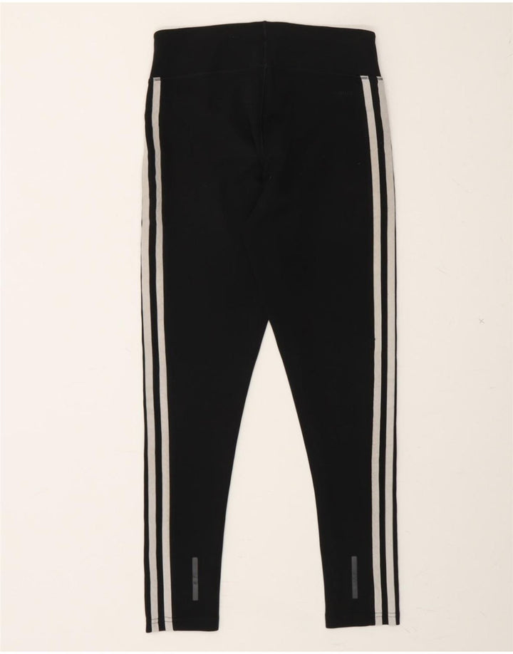 ADIDAS Womens Climalite Leggings UK 4/6 XS Black Polyester Vintage Adidas and Second-Hand Adidas from Messina Hembry 