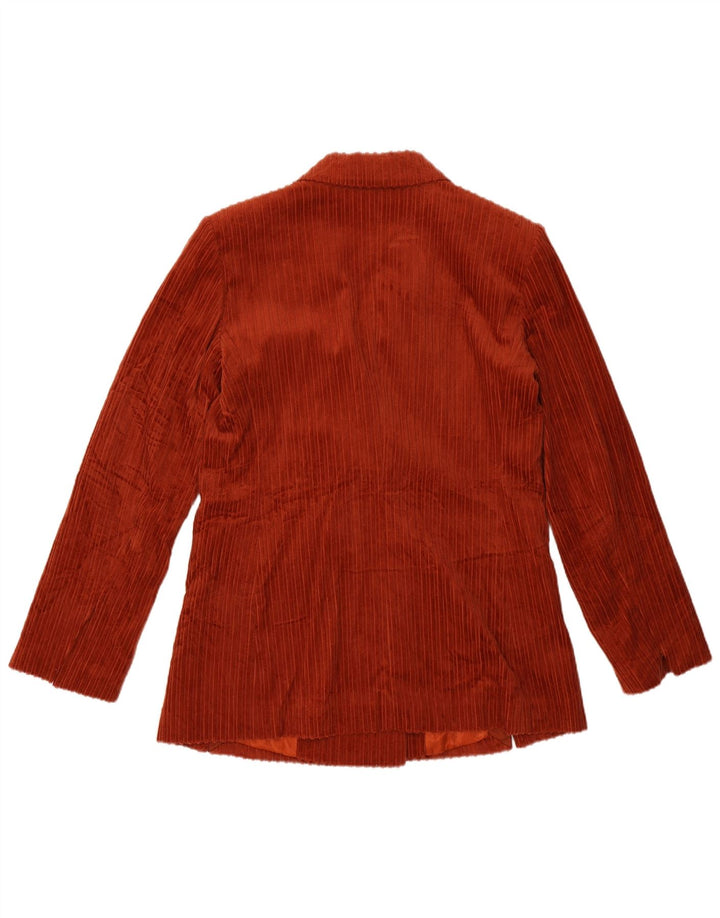Женский вельветовый пиджак Sisley UK 12, средний коричневый