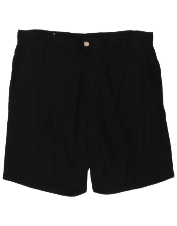 Мужские шорты чинос Zara EU 46 XL W36 Темно-синие льняные