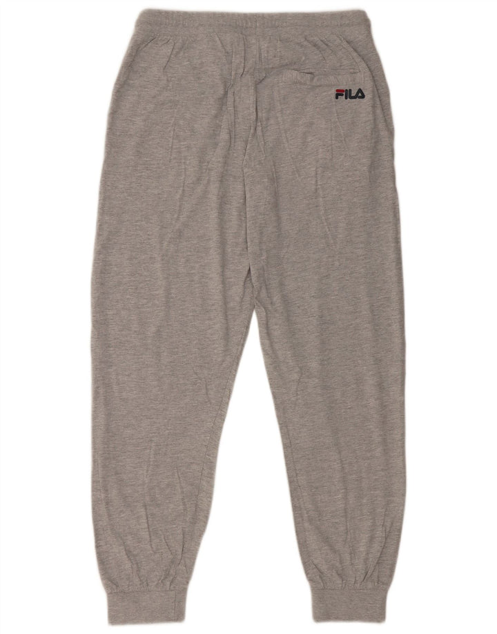 Мужские спортивные брюки Fila, джоггеры, большие серые, хлопок
