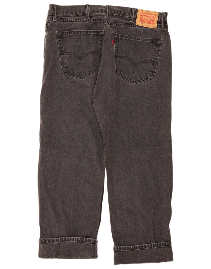 Женские прямые джинсы Levi's 505 W40 L26, серый хлопок