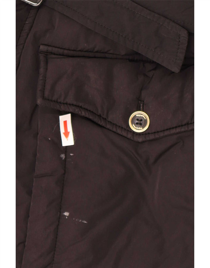 Женское стеганое пальто Refrigiwear UK 14, большой черный полиамид