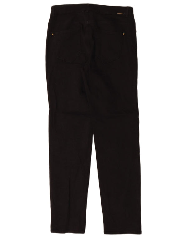 Женские прямые джинсы Zara EU 40 Medium W30 L30, черный хлопок