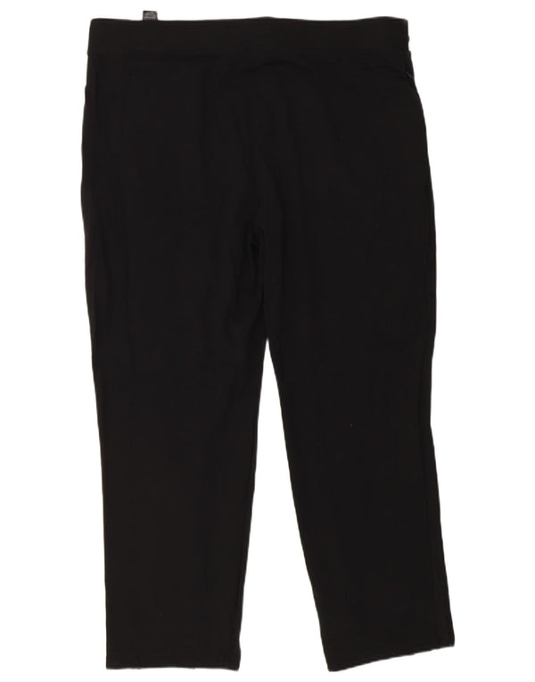 Мужские спортивные брюки Marks & Spencer UK 22 3XL, черный хлопок