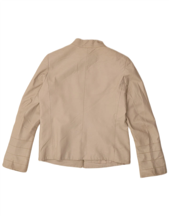 Куртка женская кожаная Olivieri Les Marees IT 44 Medium Beige Leather