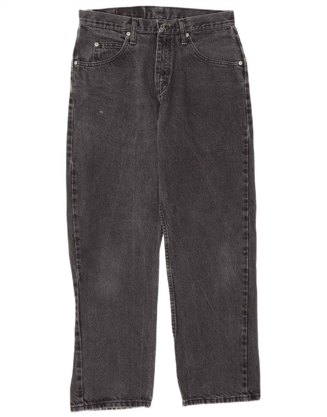 Мужские прямые джинсы Wrangler W31 L30, серый хлопок