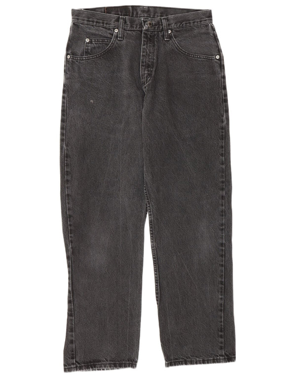 Мужские прямые джинсы Wrangler W31 L30, серый хлопок