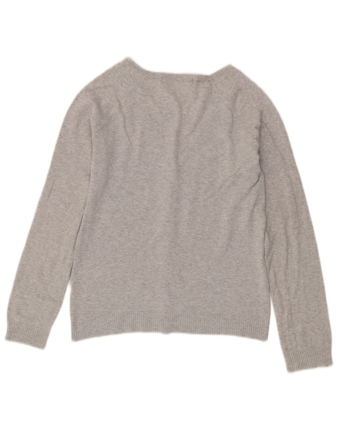 Женский кардиган Zara UK 14, большой серый в крапинку