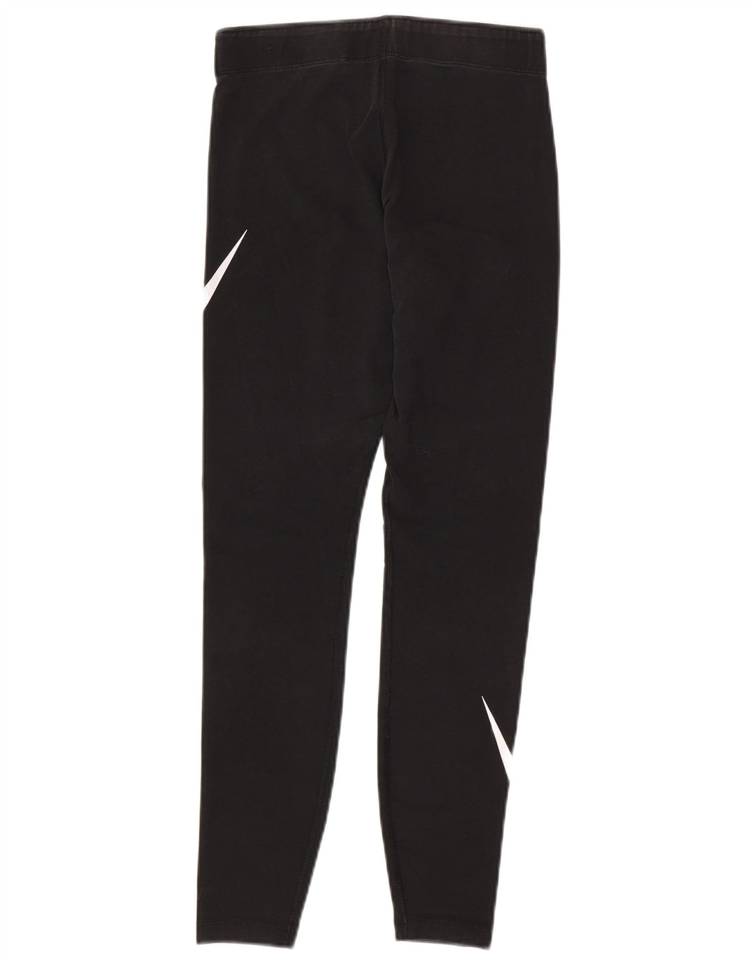 Женские леггинсы с рисунком NIKE UK 8, маленькие черные хлопковые