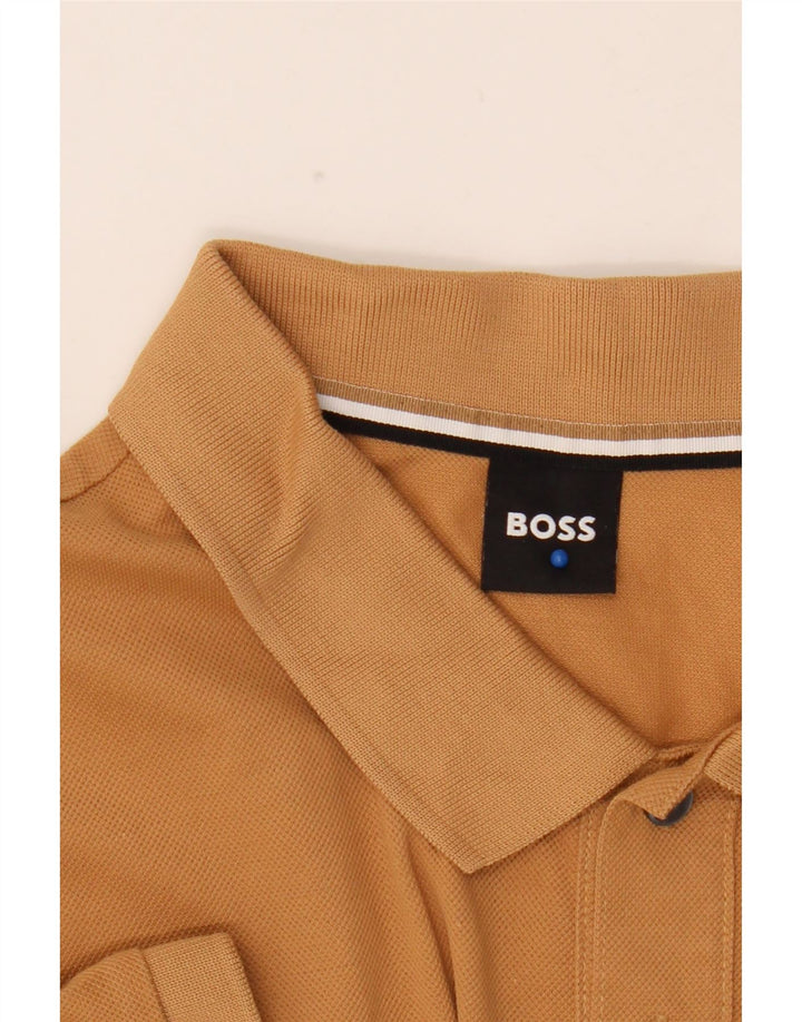 Мужская рубашка-поло Hugo Boss, большая разноцветная хлопковая рубашка с цветными блоками