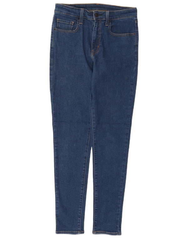 Женские джинсы скинни LEVI'S W29 L30 Синие, хлопок