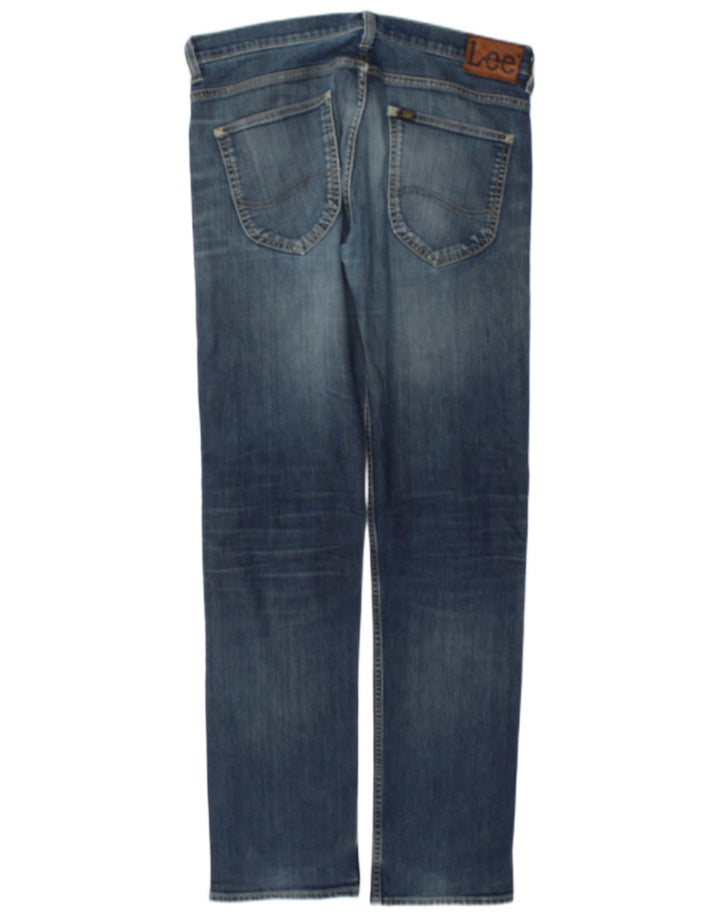 Мужские джинсы Lee Powell Slim W33 L34, синий хлопок