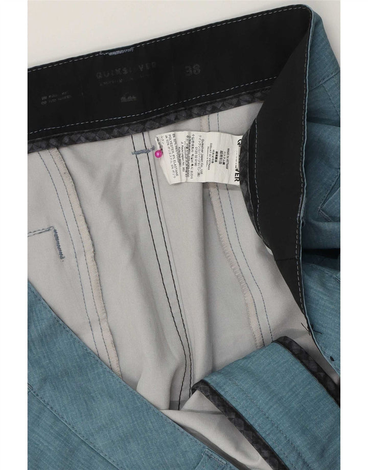 Мужские шорты чинос Quiksilver W38 XL, синие, полиэстер