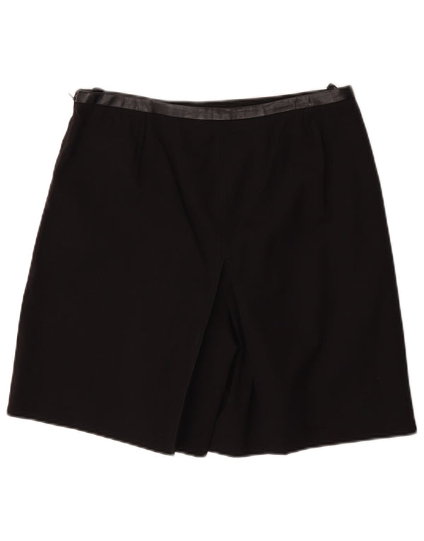 Женские повседневные широкие шорты Gucci IT 38 XS W28, черная шерсть