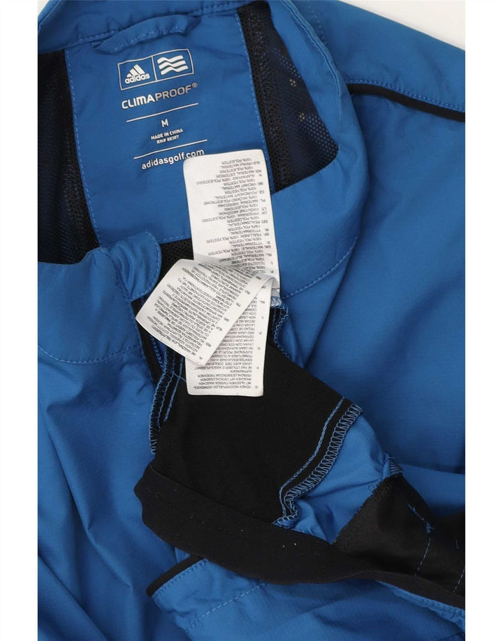 Мужской спортивный костюм Adidas Clima Proof, верхняя куртка, средний синий с цветными блоками