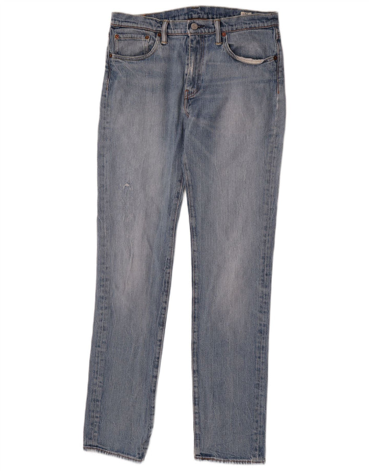 Женские узкие джинсы Levi's 511 W33 L34 синие, хлопок
