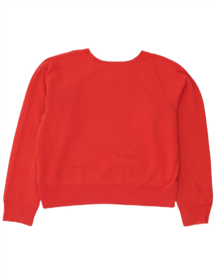 Женский свитер оверсайз Polo Ralph Lauren UK 14, средний красный
