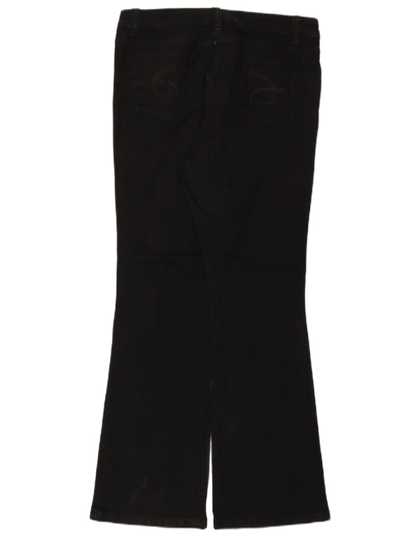 Женские джинсы Marks & Spencer Autograph Bootcut UK 14, большие W34 L33, черные
