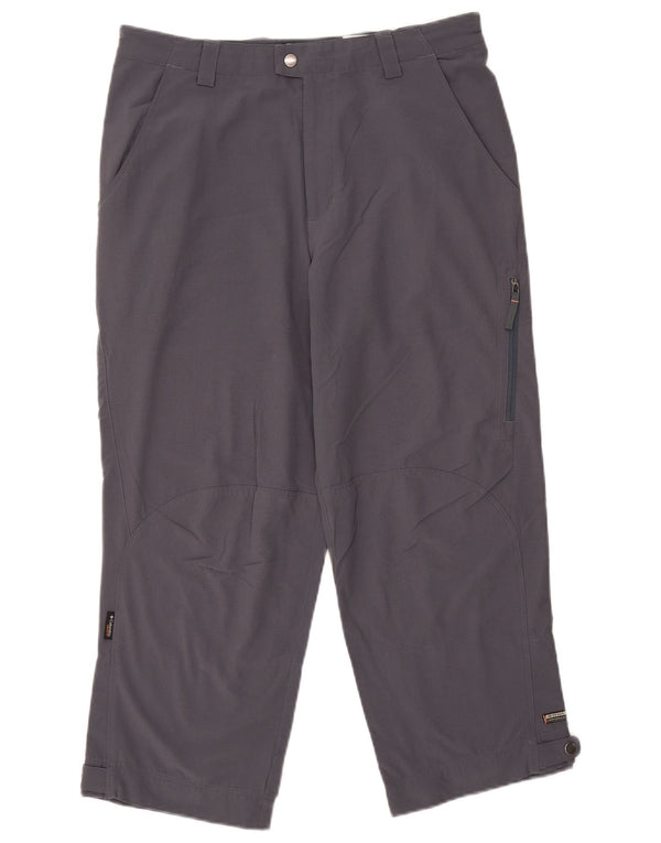 Мужские укороченные брюки карго Columbia, средние W32 L25, серый нейлон