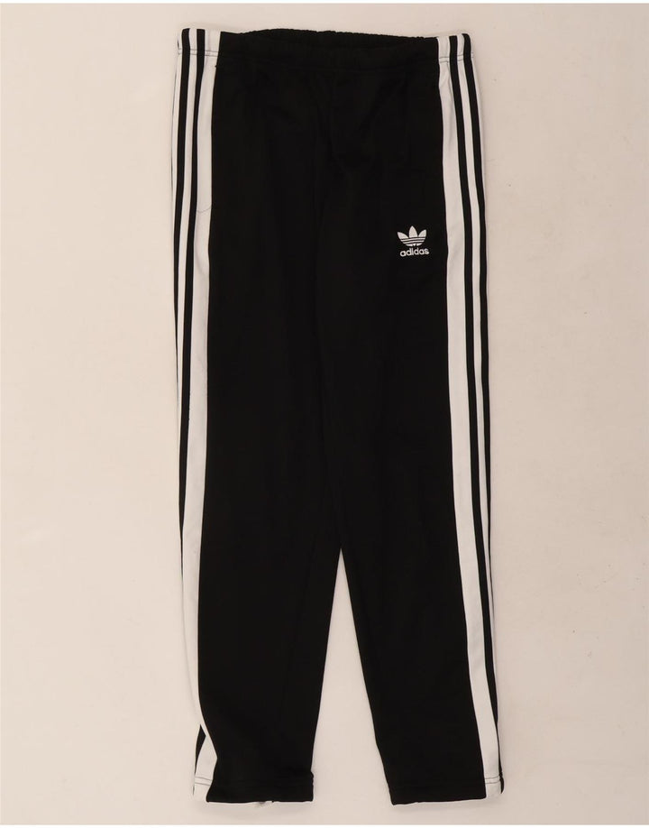 Мужские спортивные брюки Adidas, средний черный полиэстер с цветными блоками