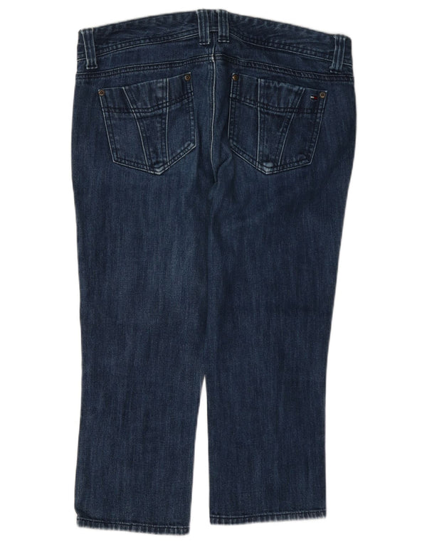 Женские джинсы-капри Tommy Hilfiger США 10, большие W32 L21, синие