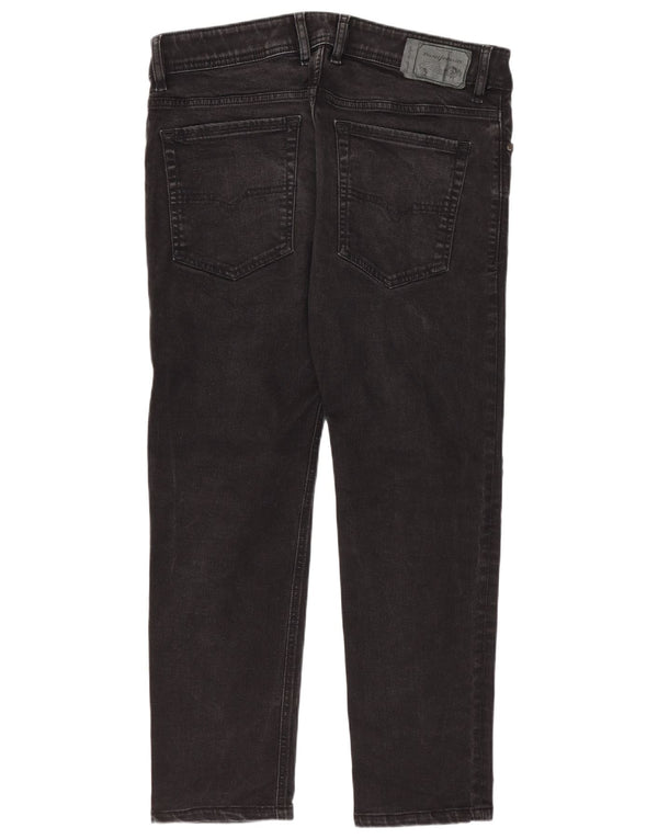 Мужские джинсы скинни Diesel Troxer W32 L26, черный хлопок